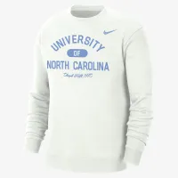 UNC чоловічі Nike College Crew-Neck Top колір білий