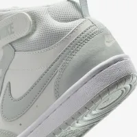 Nike Court Borough Mid 2 Little дитячі Кросівки колір білий