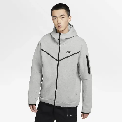 Nike Sportswear Tech Fleece чоловічі Full-Zip Толстовка з капюшоном колір сірий