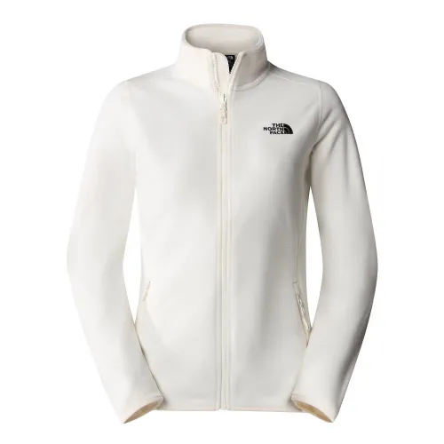 Кофта/футболка The North Face 100 Glacier Full-Zip Fleece 0A855OQLI1 - Белая