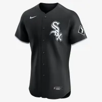 Chicago колір білий Sox чоловічі Nike Dri-FIT ADV MLB Elite Jersey колір чорний