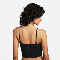 Nike женская Bandeau Midkini Swim Top цвет черный