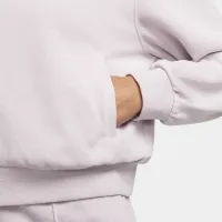 Nike Sportswear Chill Terry женская Loose Full-Zip French Terry Толстовка с капюшоном цвет фиолетовый