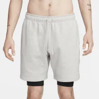 Nike x MMW чоловічі 3-in-1 шорти колір сірий