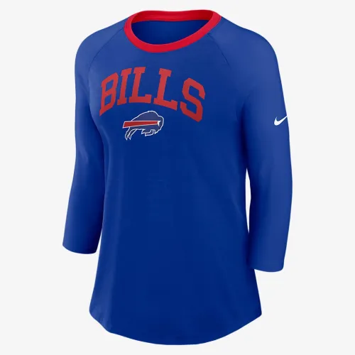 Buffalo Bills женская Nike NFL 3/4-Sleeve футболка синий