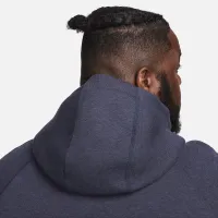 Nike Sportswear Tech Fleece мужские Pullover Толстовка с капюшоном синий