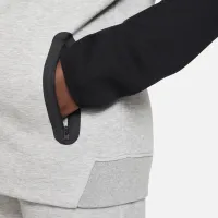 Nike Sportswear Tech Fleece Big дитячі (для хлопчиків) Full-Zip Толстовка з капюшоном (Extended Size) колір сірий