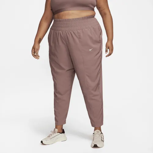 Nike Dri-FIT One Women's Ultra High-Waisted Pants (Plus Size) Purple