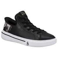 Кросівки Чоловічі Skechers x Snoop Dogg: Premium Leather Slip-ins Snoop One – OG (251016-BKW)
