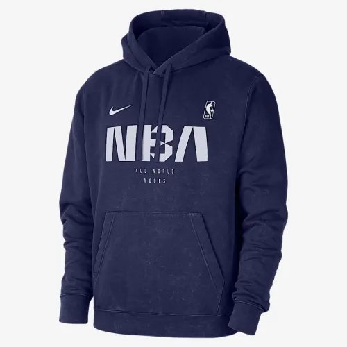 Team 31 Club чоловічі Nike NBA Pullover Толстовка з капюшоном блакитний
