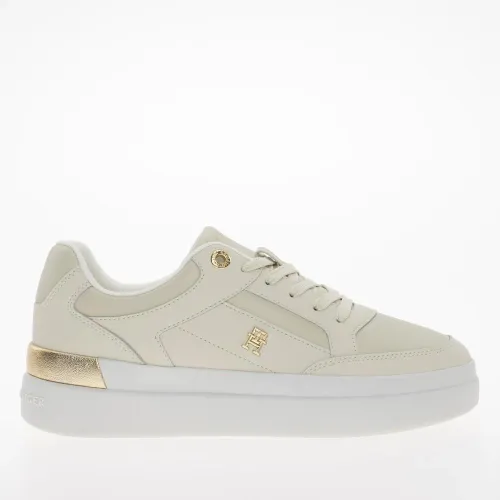 Кросівки Tommy Jeans Feminine Court Sneaker FW0FW08126-ACG - Бежевий