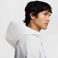 Nike Air мужские Fleece Pullover Толстовка с капюшоном цвет серый