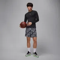 Nike Jordan Sport чоловічі Dri-FIT Long-Sleeve Base Layer Top колір чорний