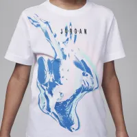 Nike Jordan Air Heat Map Little детские Graphic футболка цвет белый