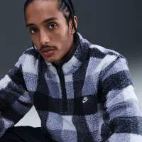 Nike Club мужские Winterized Half-Zip цвет серый