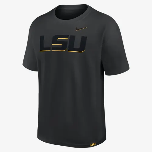 LSU Tigers Statement Max90 чоловічі Nike College футболка колір чорний