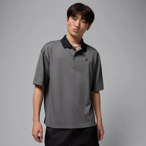 Nike Jordan Brooklyn чоловічі Polo колір сірий