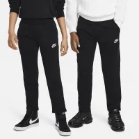 Nike Sportswear Club Fleece Big детские Open-Hem Pants цвет черный