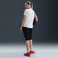 Nike Sportswear Club Essentials женская футболка цвет коричневый