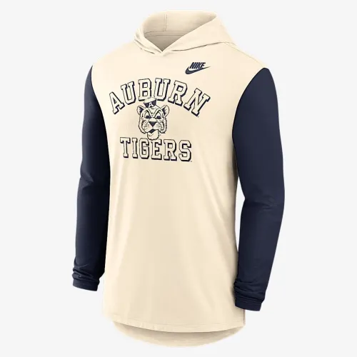 Auburn Legacy мужские Nike Dri-FIT College Long-Sleeve Hooded футболка цвет коричневый