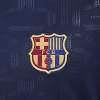 FC Barcelona Academy Pro Home чоловічі Nike Dri-FIT Soccer Pre-Match Short-Sleeve Top блакитний