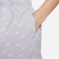 Nike Sportswear Everyday Modern женская С высокой Талией Woven шорты цвет фиолетовый