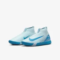 Nike Jr. Mercurial Superfly 10 Academy Little/Big детские IC High-Top Soccer Кроссовки синий