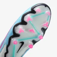 Nike Phantom GX Elite Firm-Ground High-Top футбольні бутси блакитний