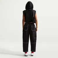 Nike Sportswear жіноча Loose Low-Rise Carpenter Pants колір чорний