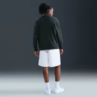 Nike Club Fleece жіноча Loose Crew колір зелений