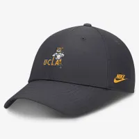 UCLA Bruins Core Rise Vault чоловічі Nike Dri-FIT College Adjustable Hat колір сірий