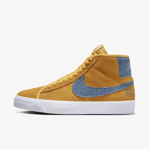 Nike Zoom Blazer Mid Pro GT Skate Кросівки Yellow