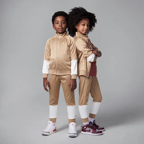 Nike Jordan Little детские Dri-FIT Colorblocked Tricot Taping набор цвет коричневый
