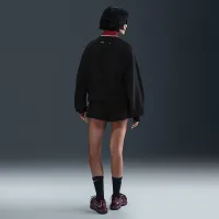 Nike Sportswear Phoenix Fleece женская оверсайз Crew-Neck свитшот цвет черный