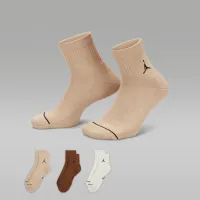 Nike Jordan Everyday Ankle шкарпетки (3 пар) різнокольорові
