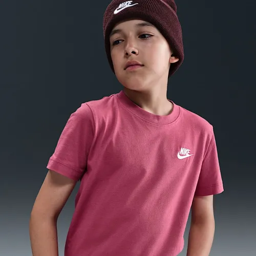 Nike Sportswear Big дитячі футболка колір фіолетовий