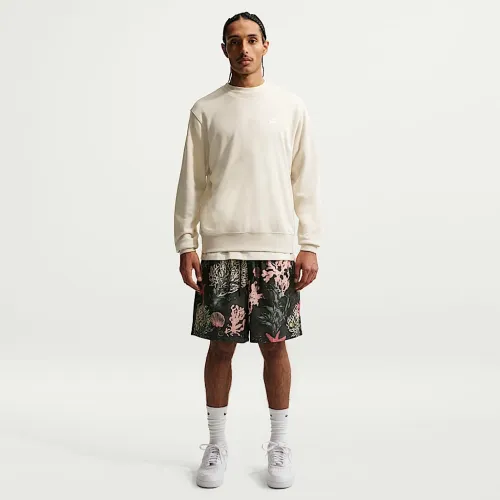 Nike Club мужские Flow шорты цвет зеленый