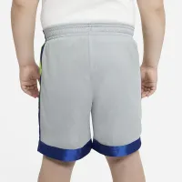 Nike Dri-FIT Elite Big детские (для мальчиков) баскетбольные шорты (Extended Size) цвет серый