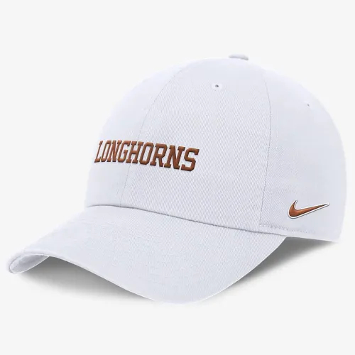 Texas Longhorns On-Field Club чоловічі Nike Dri-FIT College Adjustable Hat колір білий