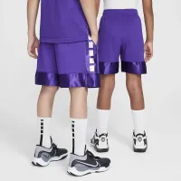 Nike Dri-FIT Elite 23 Big дитячі (для хлопчиків) баскетбольні шорти колір фіолетовий