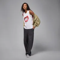 Nike Jordan Flight жіноча Sleeveless Graphic футболка колір білий