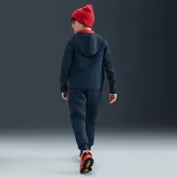 Nike Sportswear Tech Fleece Big детские Full-Zip Толстовка с капюшоном синий
