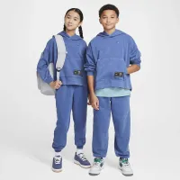 Nike Culture Of баскетбольні Big дитячі Fleece Pullover Толстовка з капюшоном блакитний