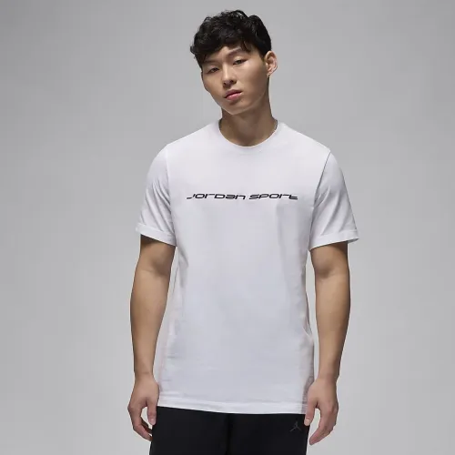 Nike Jordan Sport мужские Dri-FIT футболка цвет белый