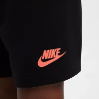 Nike Sportswear Little дитячі On the Move Printed Tee and French Terry шорти комплект колір чорний