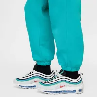 Nike Sportswear Club Fleece Big детские Loose Pants цвет зеленый