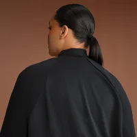 NikeSKIMS Matte Tricot жіноча оверсайз Full-Zip Track Куртка колір чорний