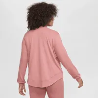 Nike (M) One женская Reversible French Terry Pullover Top (Maternity) Pink