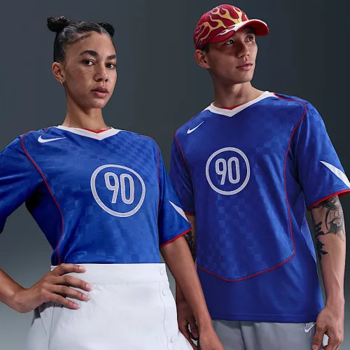 Nike Total 90 мужские Dri-FIT Soccer Jersey синий
