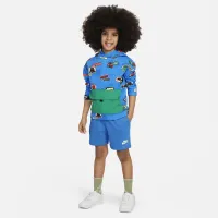 Nike Sportswear Little детские French Terry шорты синий